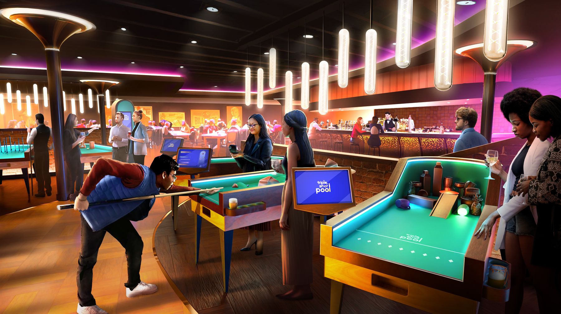 A family entertainment centre designed by Jora Vision